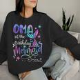 Oma Of The Birthday Mermaid Matching Family Mother's Day Women Sweatshirt Gifts for Her