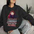 Sarcastic Anime Manga Saying Statement Anime Sweatshirt Frauen Geschenke für Sie