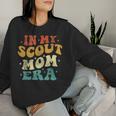 In My Scout Mom Era Scout Mom Vintage Women Sweatshirt Gifts for Her