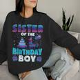 Sister Birthday Boy Llama Pinata Party Matching Family Women Sweatshirt Gifts for Her