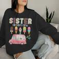 Sister Birthday Crew Ice Cream Truck Bday Ice Cream Party Sudadera Mujer Regalos para ella
