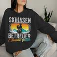 Ski Bunny Caregiver Ski Holiday Ski Instructor Apres Ski Party Sweatshirt Frauen Geschenke für Sie