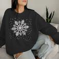 Snowflake Women's Sweatshirt Frauen Geschenke für Sie