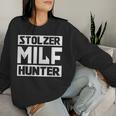 Stolzer Milfhunter Milfs Milf Geile Mama Mother Sweatshirt Frauen Geschenke für Sie