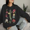 Vintage Botanicalintage Cactusintage Flower Botany Sudadera Mujer Regalos para ella