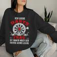 My Wife Is The Hit Of My Life Darts Sweatshirt Frauen Geschenke für Sie