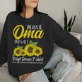 Women's The Best Oma In The World German Sweatshirt Frauen Geschenke für Sie