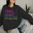 Women's Birthday intage 1985 Woman Myth Legend Sweatshirt Frauen Geschenke für Sie