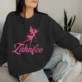 Zahnfee Dental Stomatology Dental Care Women's Sweatshirt Frauen Geschenke für Sie