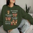 Christmas Mulled Wine Rudolph Reindeer Sweatshirt Frauen Geschenke für Sie