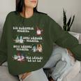 Christmas One Glowing Wine Wiggle Two Glühwin Sweatshirt Frauen Geschenke für Sie