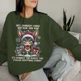 Cute Christmas Italian Christmas Donkey Dominick The Donkey Women Sweatshirt Gifts for Her