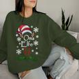 Elf Grandma Grandmother Elf Christmas Ugly Christmas Sweatshirt Frauen Geschenke für Sie