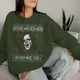 Empire Me The Wine X Du Dumme Sau Xmas Wineino Meme Sweatshirt Frauen Geschenke für Sie