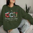 Ccu Nurse Christmas Critical Care Unit Xmas Girl Nurse Women Sweatshirt Gifts for Her
