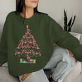 Flamingo Christmas Tree Flamingo Costume Sweatshirt Frauen Geschenke für Sie