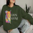 With Lion Mum Motif For Mother's Day Or Christmas Sweatshirt Frauen Geschenke für Sie