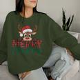 Merry Christmas Reindeer Christmas Family Women Sweatshirt Frauen Geschenke für Sie