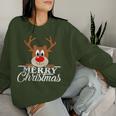 Reindeer Cute Christmas Jumper Cute Women's Sweatshirt Frauen Geschenke für Sie