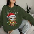 Sloth Christmas Family Outfit Children's Christmas Sweatshirt Frauen Geschenke für Sie