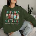 Small Packages Mother Baby Nurse Christmas Mom Baby Nurse Women Sweatshirt Gifts for Her