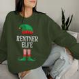 Women's Pensioner Elf Partner Look Family Outfit Christmas Sweatshirt Frauen Geschenke für Sie