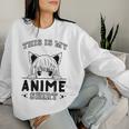 This Is My Anime Camisa Linda Kawaii Anime Merch Anime Girl Sudadera Mujer Regalos para ella