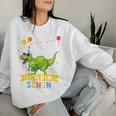 Children's 5 Years Birthday Dinosaur Boys Girls Dino Sweatshirt Frauen Geschenke für Sie