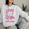 Children's Level 6 Years Girl's Birthday Gamer Girl Gamer 2019 Sweatshirt Frauen Geschenke für Sie