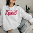 Feminist Retrointage 60S 70S Style Feminism Sweatshirt Frauen Geschenke für Sie