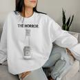 Heinz Tomato Ketchup The Horror Empty Bottle Distressed Sweatshirt Frauen Geschenke für Sie