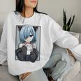 Kawaii Anime Neko Cat Girls Manga Otaku Lovers Pastel Sweatshirt Frauen Geschenke für Sie