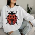 Ladybug Adult Children Ladybird Costume Red Sweatshirt Frauen Geschenke für Sie