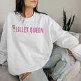 Lillet Queen Summer Alcohol Lillet Sweatshirt Frauen Geschenke für Sie