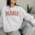 Mama Of The Berry First Birthday Strawberry Family Matching Women Sweatshirt Gifts for Her