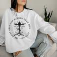 Orthodox Christian Cross Sweatshirt Frauen Geschenke für Sie