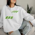 Retrointage Kawasaki Green City For Or Women Sweatshirt Frauen Geschenke für Sie
