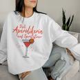 Women's Dipl Aperolian On Spritztour Humour Fun S Sweatshirt Frauen Geschenke für Sie