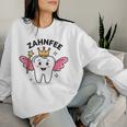 Zahnfee Zahnfee Zahnfee Women's Sweatshirt Frauen Geschenke für Sie