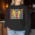 100 Days Of Kindergarten School Teacher Coquette 100Th Day Women Sweatshirt Funny Gifts