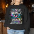 13Th Birthday Girl Nager Puberty 13 Year Old Boys Sweatshirt Frauen Lustige Geschenke