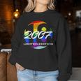 18 Geburtstag Mädchen Junge 18 Jahre 2007 Jahrgang Sweatshirt Frauen Lustige Geschenke