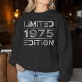 1975 Man Woman 49Th Birthday Limited Edition 49 Sweatshirt Frauen Lustige Geschenke