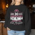 30Th Birthday Woman 30Th Birthday Women'sintage 1995 Women's Sweatshirt Frauen Lustige Geschenke