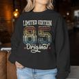 40Th Birthday Man Woman 40 Years 1985 Decorative Sweatshirt Frauen Lustige Geschenke