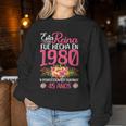 45 Años Regalo De Cumpleaños Hecha En 1980 45 Años Sudadera Mujer Regalos divertidos