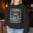 60Th Birthday Man Woman 60 Years 1965 Decorative Sweatshirt Frauen Lustige Geschenke