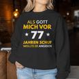 77Th Birthday Man Woman 77 Years 1946 Decorative Sweatshirt Frauen Lustige Geschenke