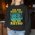 90S Outfit Women's Ninetties Theme Party Cassette S Sweatshirt Frauen Lustige Geschenke