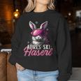 Apres Ski Haserl Skihaserl Skier Party Crew Women's Sweatshirt Frauen Lustige Geschenke